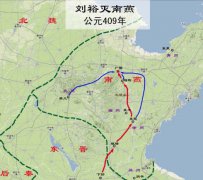 刘裕北伐